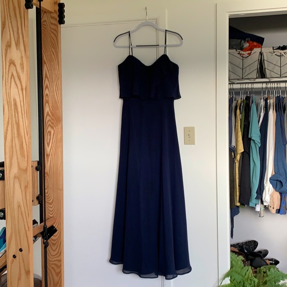 Navy Brides Made Dress - Picture 4 of 6